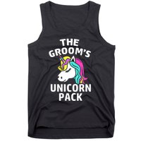 Lgbt Pride Gay Bachelor Party Unicorn Pack Engagement Tank Top