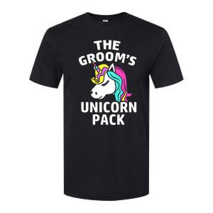 Lgbt Pride Gay Bachelor Party Unicorn Pack Engagement Softstyle CVC T-Shirt