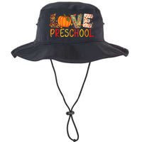 Love Preschool Happy Fall Thanksgiving Women Teacher Legacy Cool Fit Booney Bucket Hat