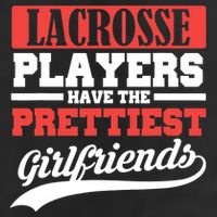 Lacrosse players have the prettiest girlfriends 7 Panel Mesh Trucker Snapback Hat