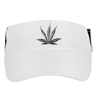 Leaf Pattern High 420 Gift Smoking Weed Cannabis Marijuana Adult Drive Performance Visor