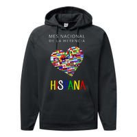 Latino Pride Hispanic Heritage Month Performance Fleece Hoodie