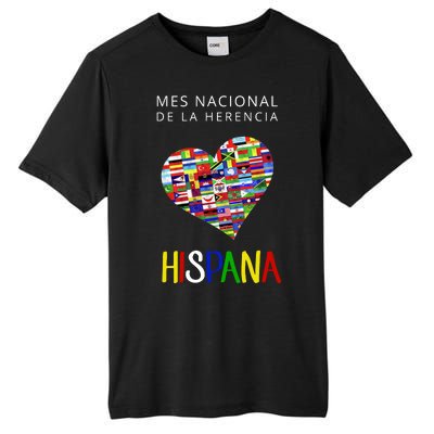 Latino Pride Hispanic Heritage Month Tall Fusion ChromaSoft Performance T-Shirt