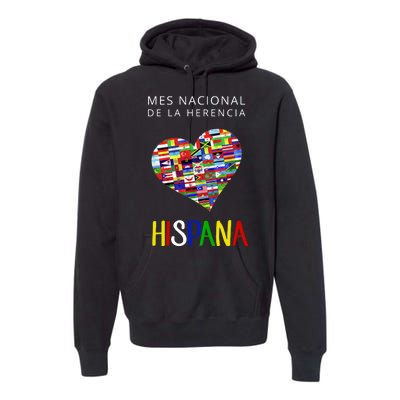 Latino Pride Hispanic Heritage Month Premium Hoodie