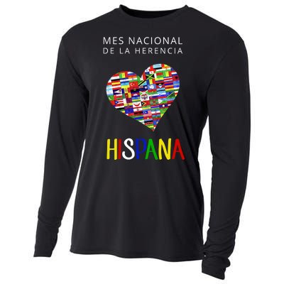 Latino Pride Hispanic Heritage Month Cooling Performance Long Sleeve Crew