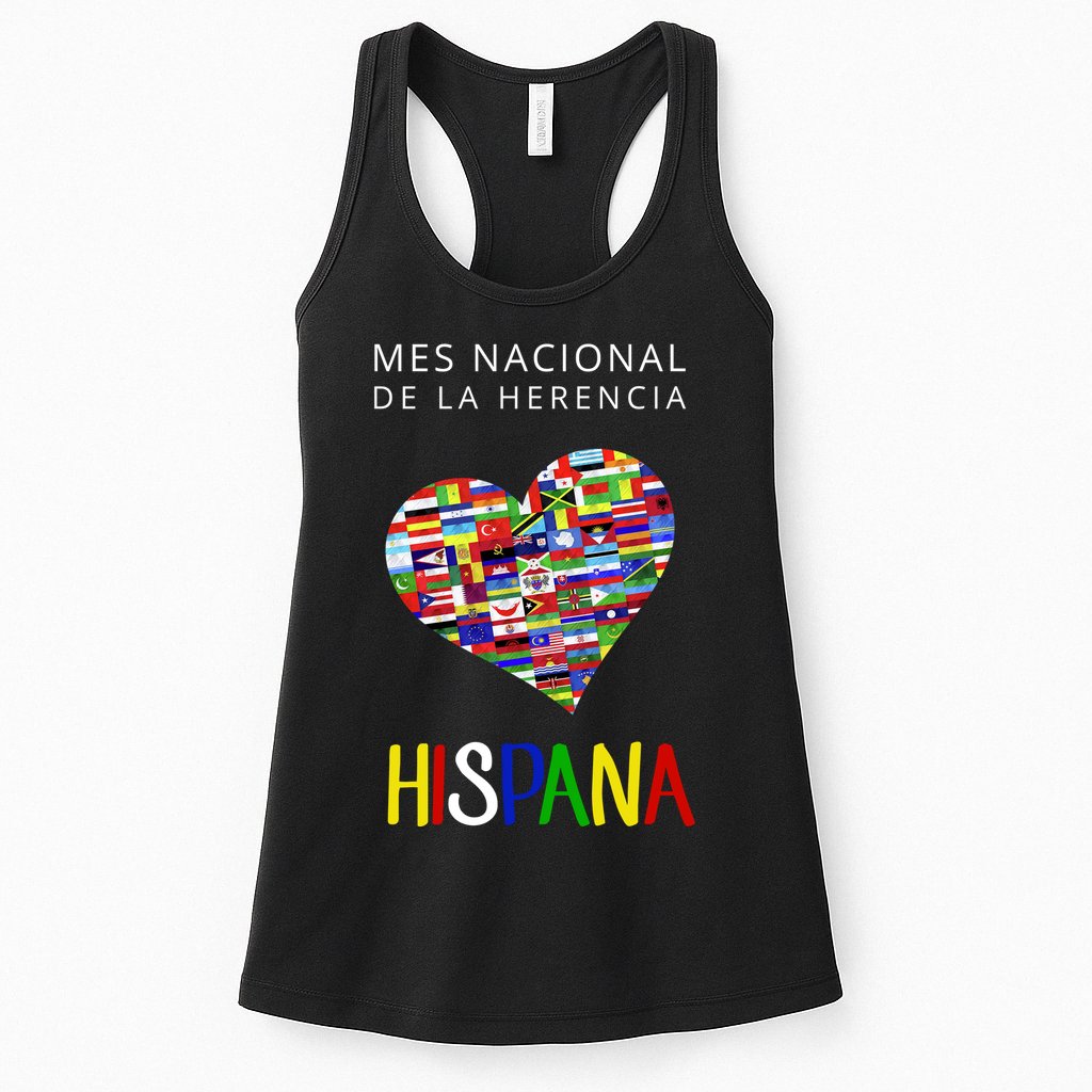 Latino Pride Hispanic Heritage Month Womens Tank Top