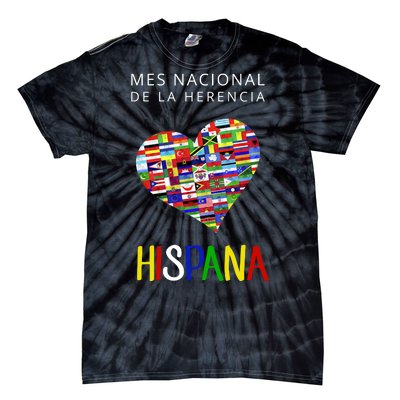 Latino Pride Hispanic Heritage Month Tie-Dye T-Shirt