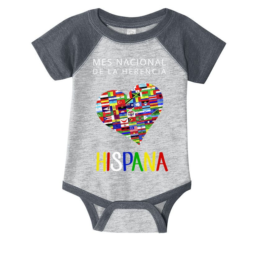 Latino Pride Hispanic Heritage Month Infant Baby Jersey Bodysuit
