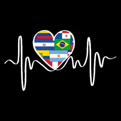 Latino Pulse Heart Hispanic Heritage T-Shirt