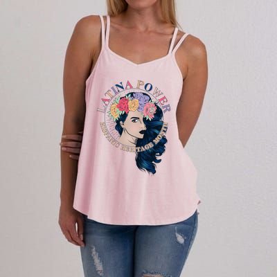 Latina Power Hispanic Heritage Month Women's Strappy Tank