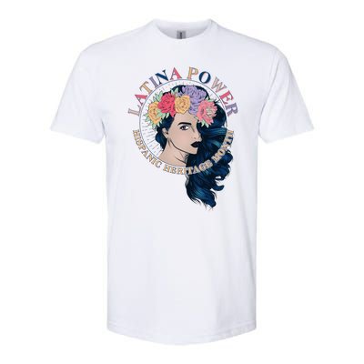 Latina Power Hispanic Heritage Month Softstyle CVC T-Shirt