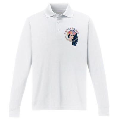 Latina Power Hispanic Heritage Month Performance Long Sleeve Polo