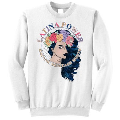 Latina Power Hispanic Heritage Month Sweatshirt