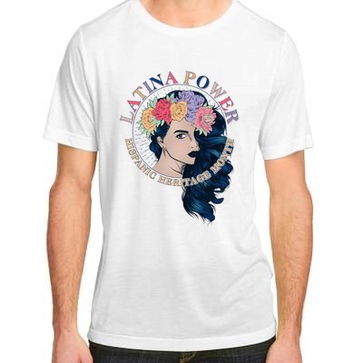 Latina Power Hispanic Heritage Month Adult ChromaSoft Performance T-Shirt