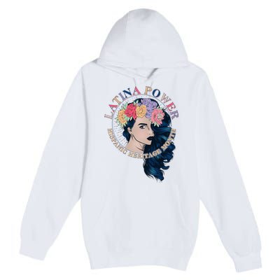 Latina Power Hispanic Heritage Month Premium Pullover Hoodie