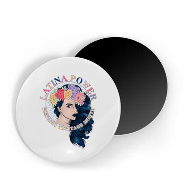 Latina Power Hispanic Heritage Month Magnet