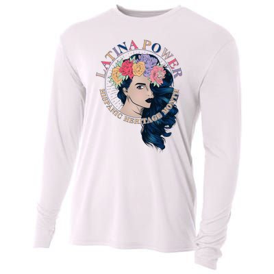 Latina Power Hispanic Heritage Month Cooling Performance Long Sleeve Crew