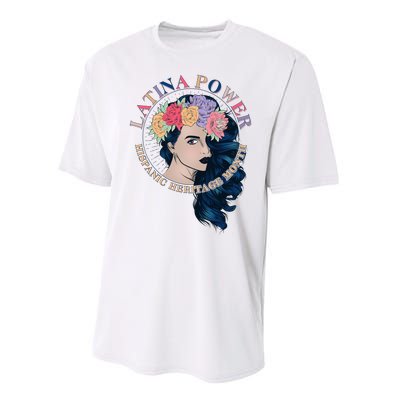 Latina Power Hispanic Heritage Month Performance Sprint T-Shirt