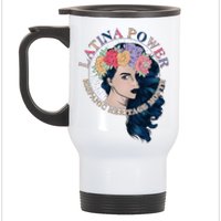 Latina Power Hispanic Heritage Month Stainless Steel Travel Mug