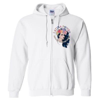 Latina Power Hispanic Heritage Month Full Zip Hoodie