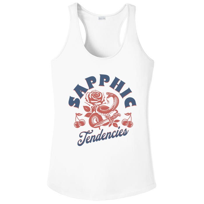 Lesbian Pride Happy Lgbt Month Ladies PosiCharge Competitor Racerback Tank