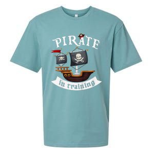 Little Pirate In Training Boy Funny Pirate Sueded Cloud Jersey T-Shirt