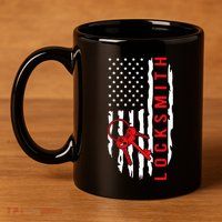 Locksmith Picking I Locksmithing I Key I Locksmith 11oz C Handle Ceramic Mug