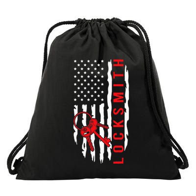 Locksmith Picking I Locksmithing I Key I Locksmith Drawstring Bag