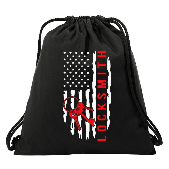 Locksmith Picking I Locksmithing I Key I Locksmith Drawstring Bag