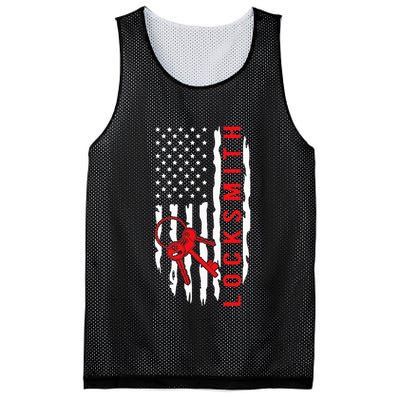 Locksmith Picking I Locksmithing I Key I Locksmith Mesh Reversible Basketball Jersey Tank
