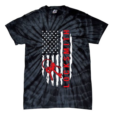 Locksmith Picking I Locksmithing I Key I Locksmith Tie-Dye T-Shirt