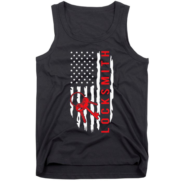 Locksmith Picking I Locksmithing I Key I Locksmith Tank Top