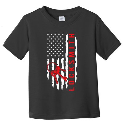 Locksmith Picking I Locksmithing I Key I Locksmith Toddler T-Shirt