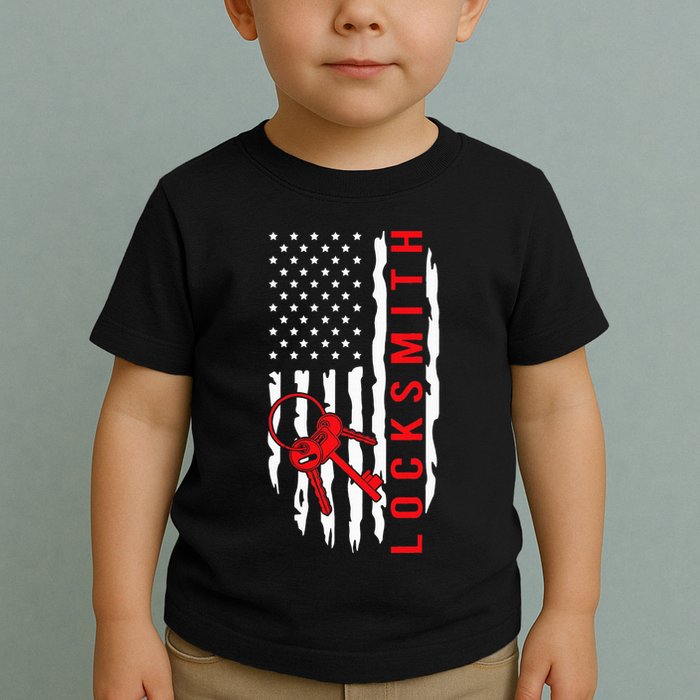 Locksmith Picking I Locksmithing I Key I Locksmith Toddler T-Shirt