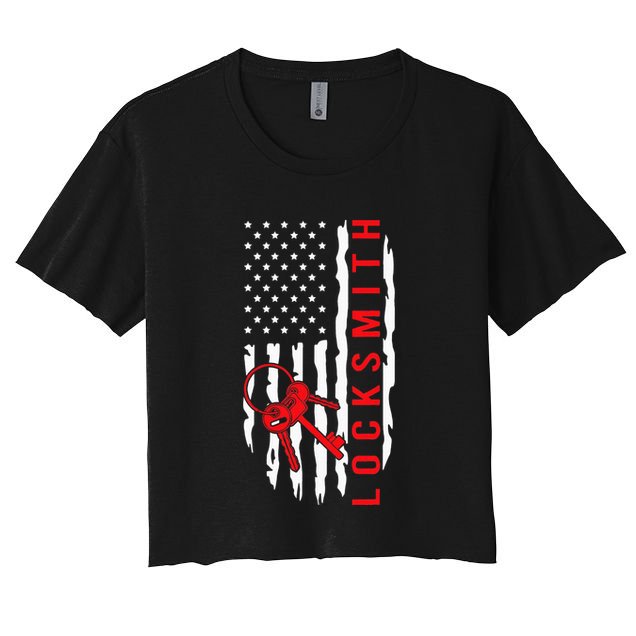 Locksmith Picking I Locksmithing I Key I Locksmith Crop Top