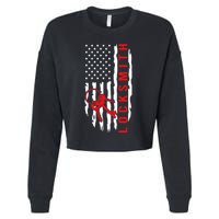 Locksmith Picking I Locksmithing I Key I Locksmith Cropped Pullover Crew
