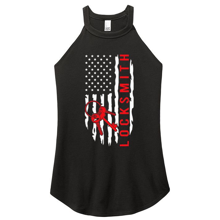 Locksmith Picking I Locksmithing I Key I Locksmith Women's Perfect Tri Rocker Tank