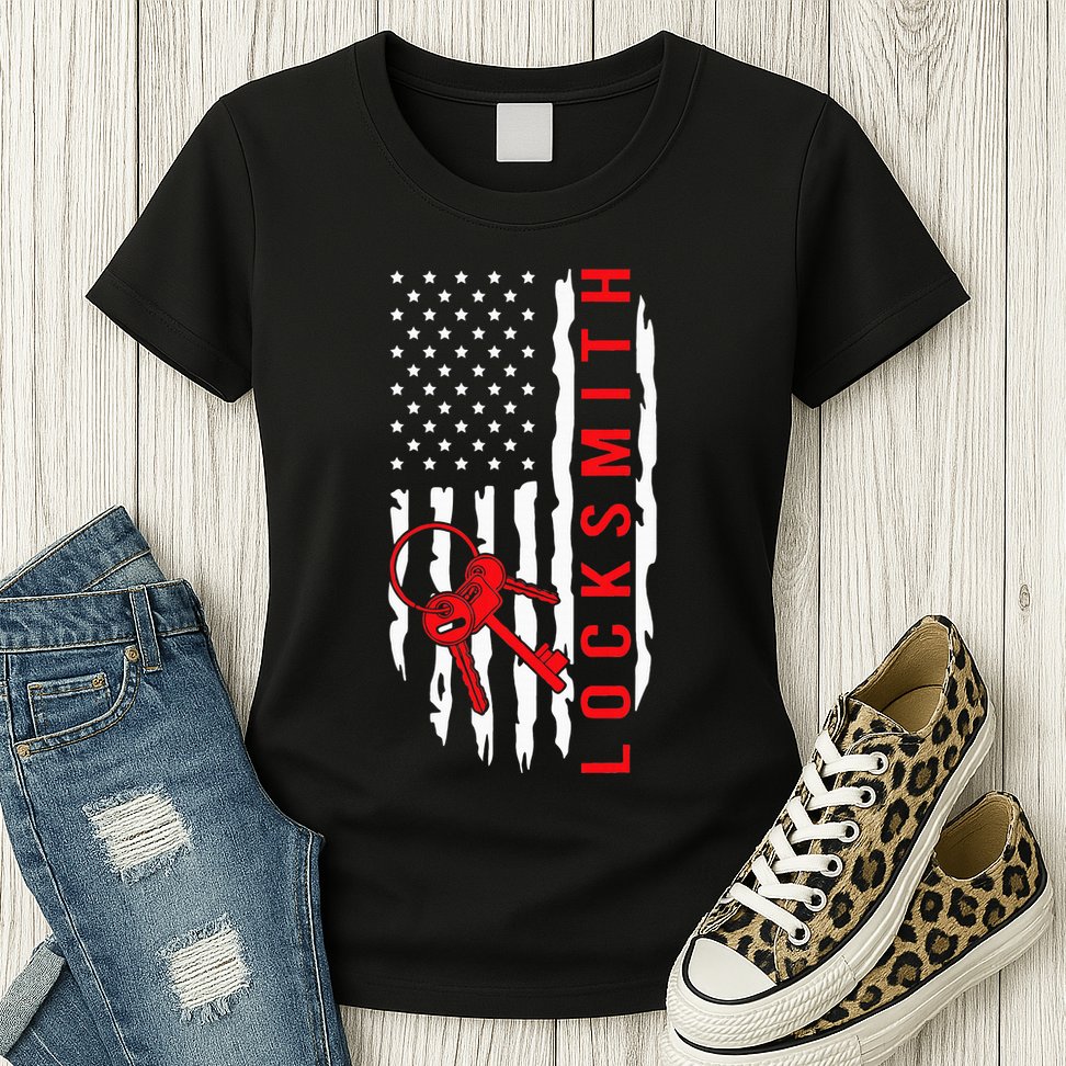 Locksmith Picking I Locksmithing I Key I Locksmith Womens T-Shirt