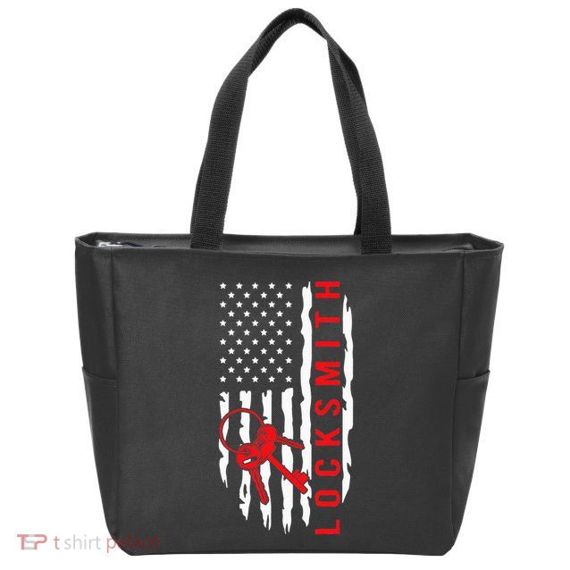 Locksmith Picking I Locksmithing I Key I Locksmith Zip Tote Bag