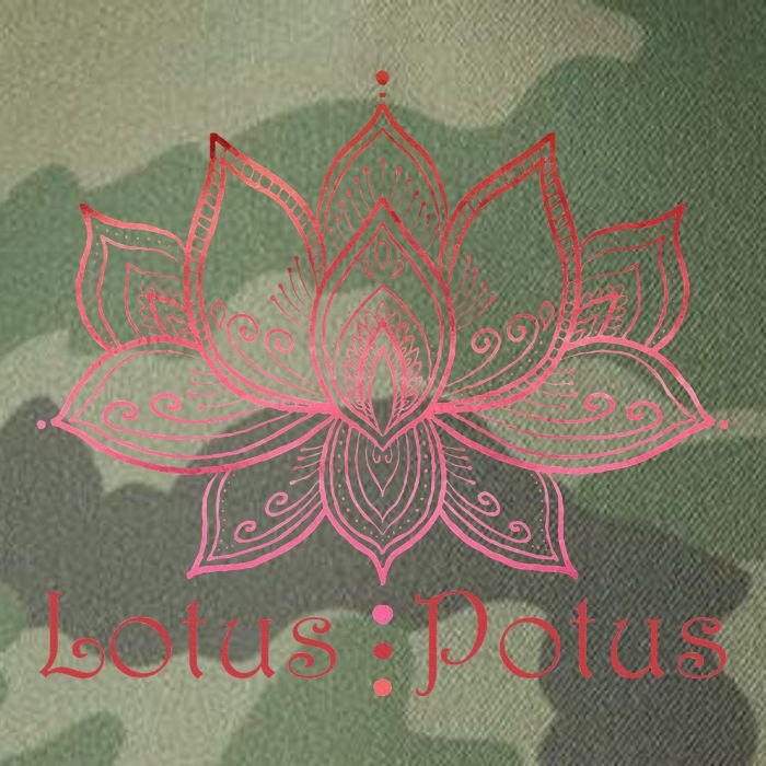 Lotus Potus In Red And Shades Legacy Tie Dye Trucker Hat