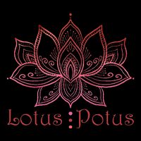 Lotus Potus In Red And Shades 16 in Basic Backpack