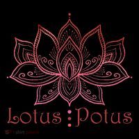 Lotus Potus In Red And Shades Tank Top