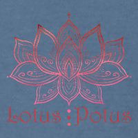 Lotus Potus In Red And Shades Garment-Dyed Sweatshirt