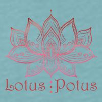 Lotus Potus In Red And Shades Sueded Cloud Jersey T-Shirt