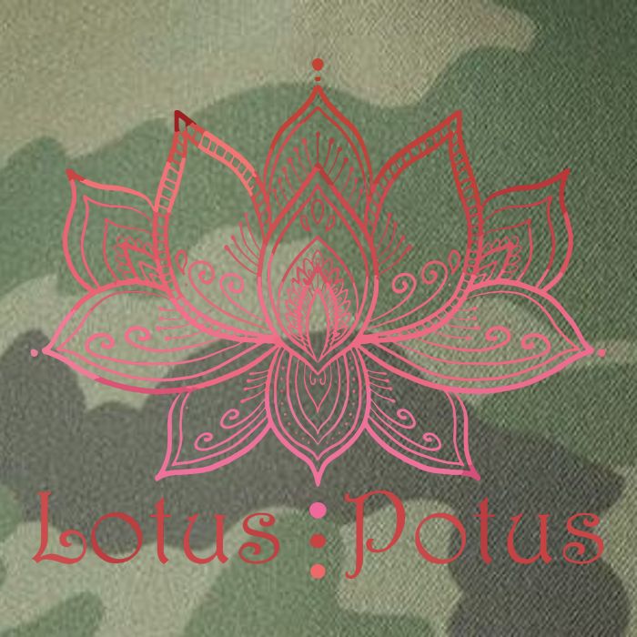 Lotus Potus In Red And Shades Legacy Tie Dye Trucker Hat