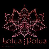Lotus Potus In Red And Shades Premium T-Shirt