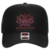 Lotus Potus In Red And Shades Hat