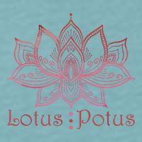 Lotus Potus In Red And Shades Sueded Cloud Jersey T-Shirt