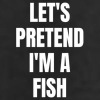 LetS Pretend IM A Fish Funny Halloween Hat
