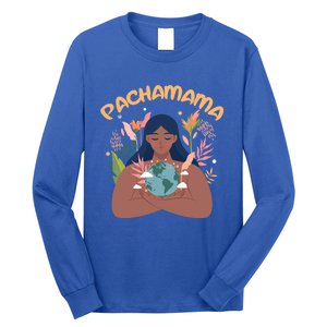 La Pachamama Indigenous Mother Earth Latino Quechua Aymara Gift Long Sleeve Shirt